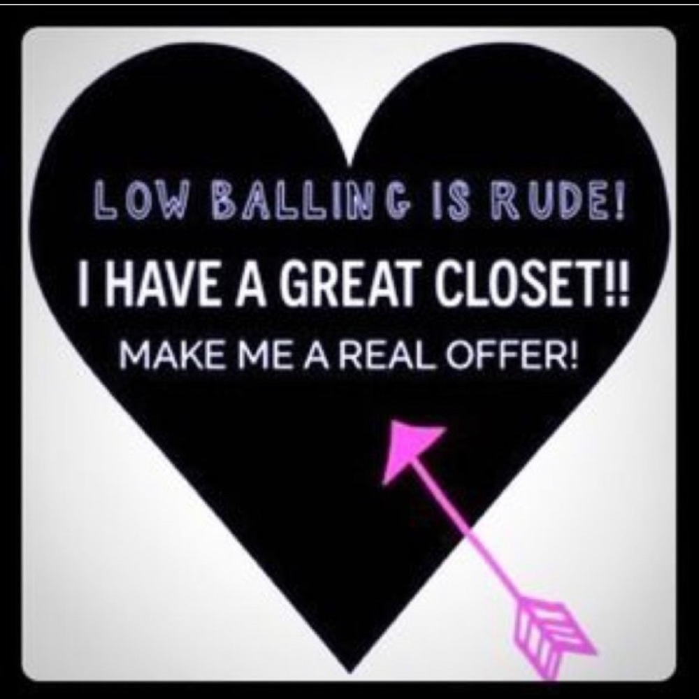 No low ball offers